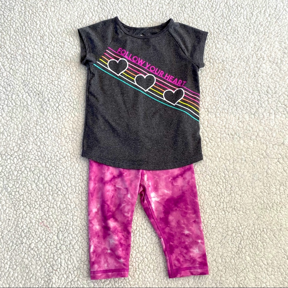 Activewear outfit size 2T